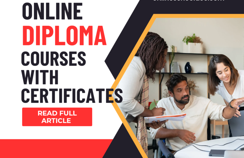 Free Online Diploma Courses With Certificates