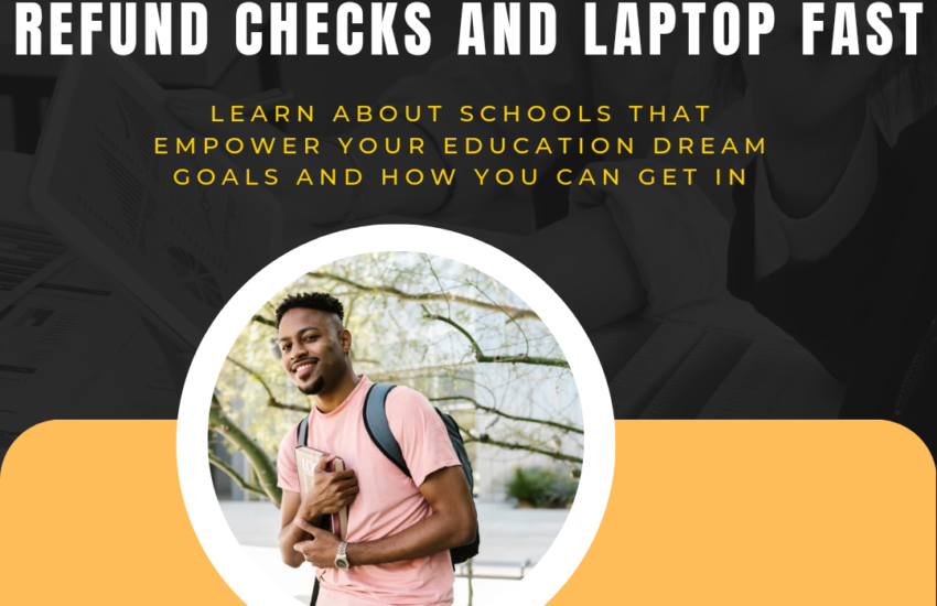 Online Schools That Give Refund Checks and Laptops Fast