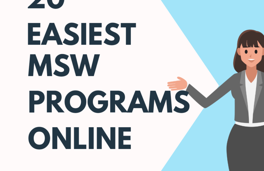 Easiest Online MSW Programs