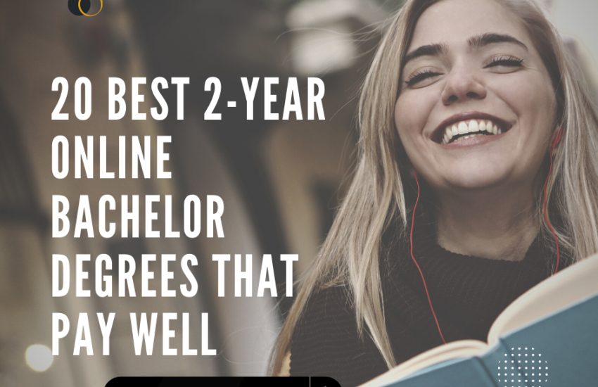 20 Best 2-Year Online Bachelors Degree Courses That Pay Well.